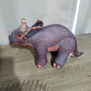 Vintage 1992 Dakin‎ Triceratops Dinosaur Collectable Plush Toy